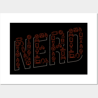 Nerd Shirt Posters and Art